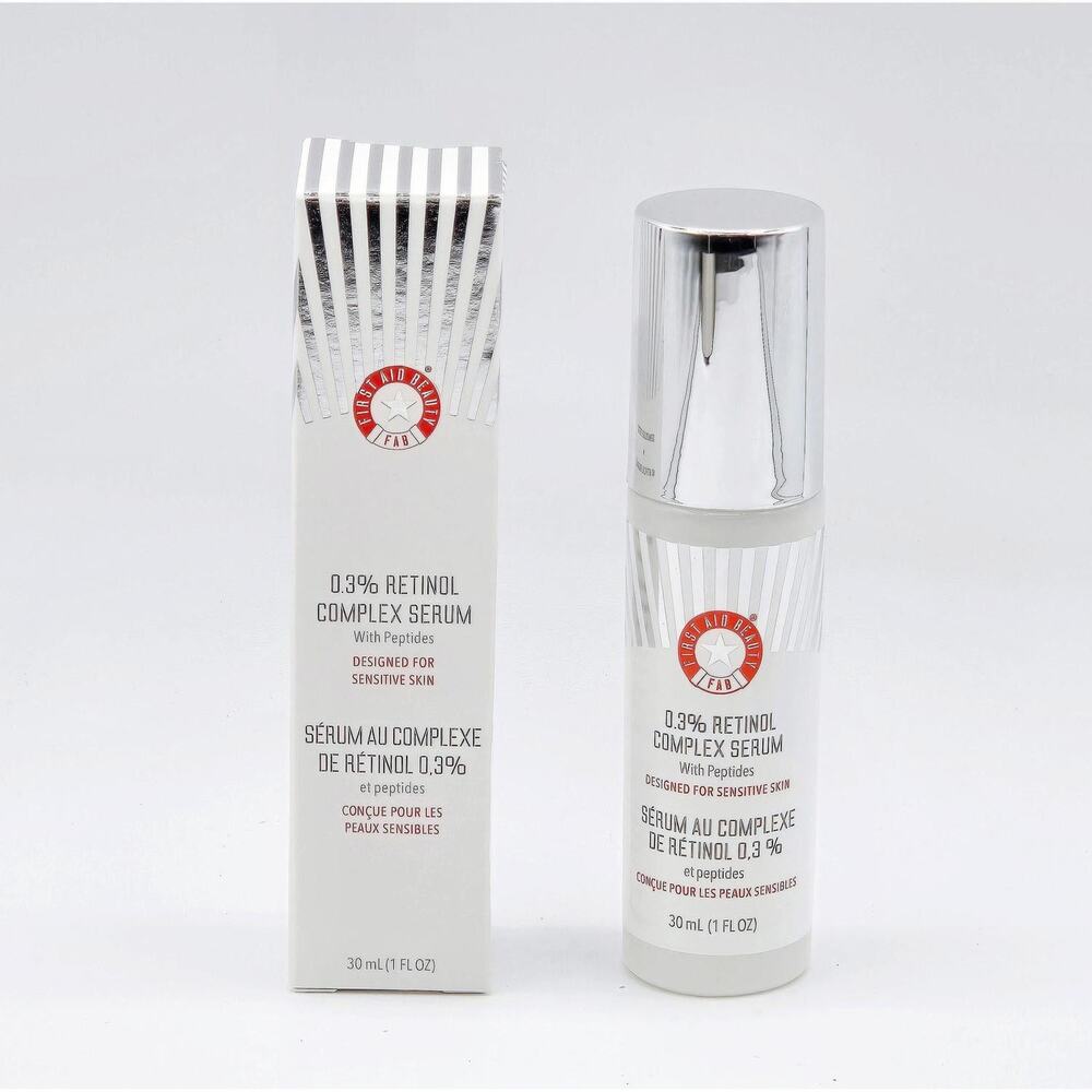 First Aid Beauty 0.3% Retinol Complex Serum with Peptides 1 oz